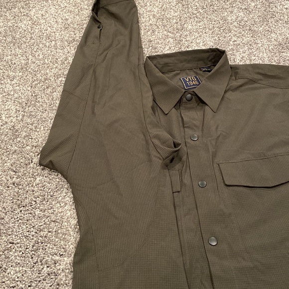 VTG 1946 Men's Lightweight Metal Vent Performance Shirt Jacket, Size: L - Picture 14 of 16